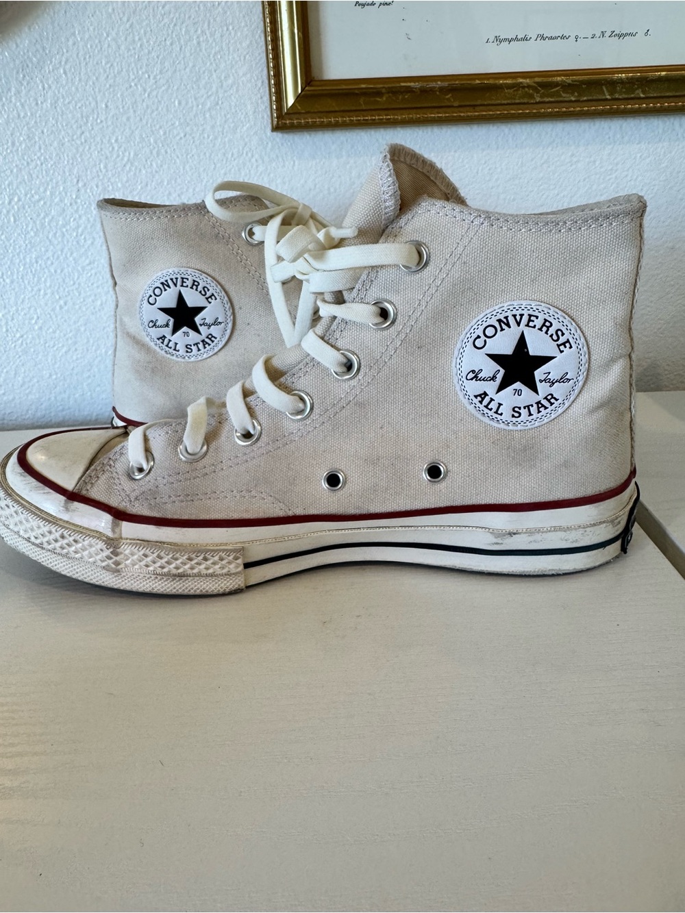 Converse Chuck Taylor All Star Kids High-Top Sneakers in Off-White